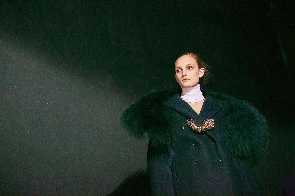 On the runway at Cortázar’s show